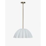 Nita Glass Pendant Light - Sleek Chrome Finish for Kitchen Island or Dining Room