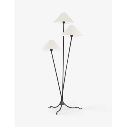 Cedar Floor Lamp Contemporary Standing Lamp by for Living Room or Bedroom