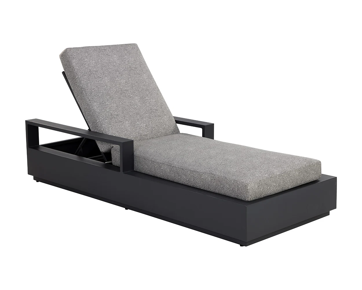 7ADAAE87-B217-D5EC-3FC0-44689B6AC31B Tavira Lounger Modern Outdoor Chaise Lounge Chair for Patio, Poolside, or Garden Relaxation - Image 1